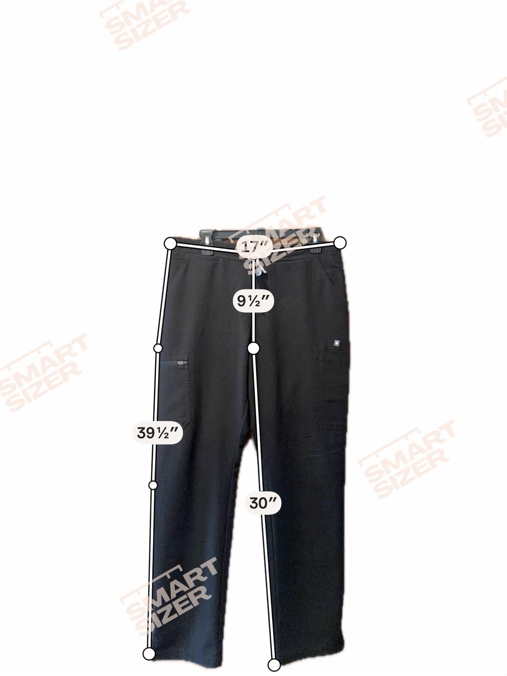 FIGS Black Scrub Pants Size Medium - Picture 4 of 6